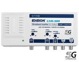 Edision BROADBAND AMP. CAM-300 5G 115dBμV