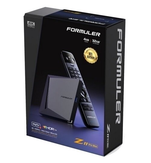 FORMULER Z11 Pro MAX Official Provider 