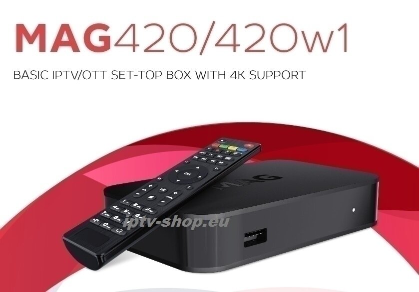 MAG 322 W1 IPTV Box + in Built WiFi + HDMI Cable + Remote + Power Adapter :  : Electronics